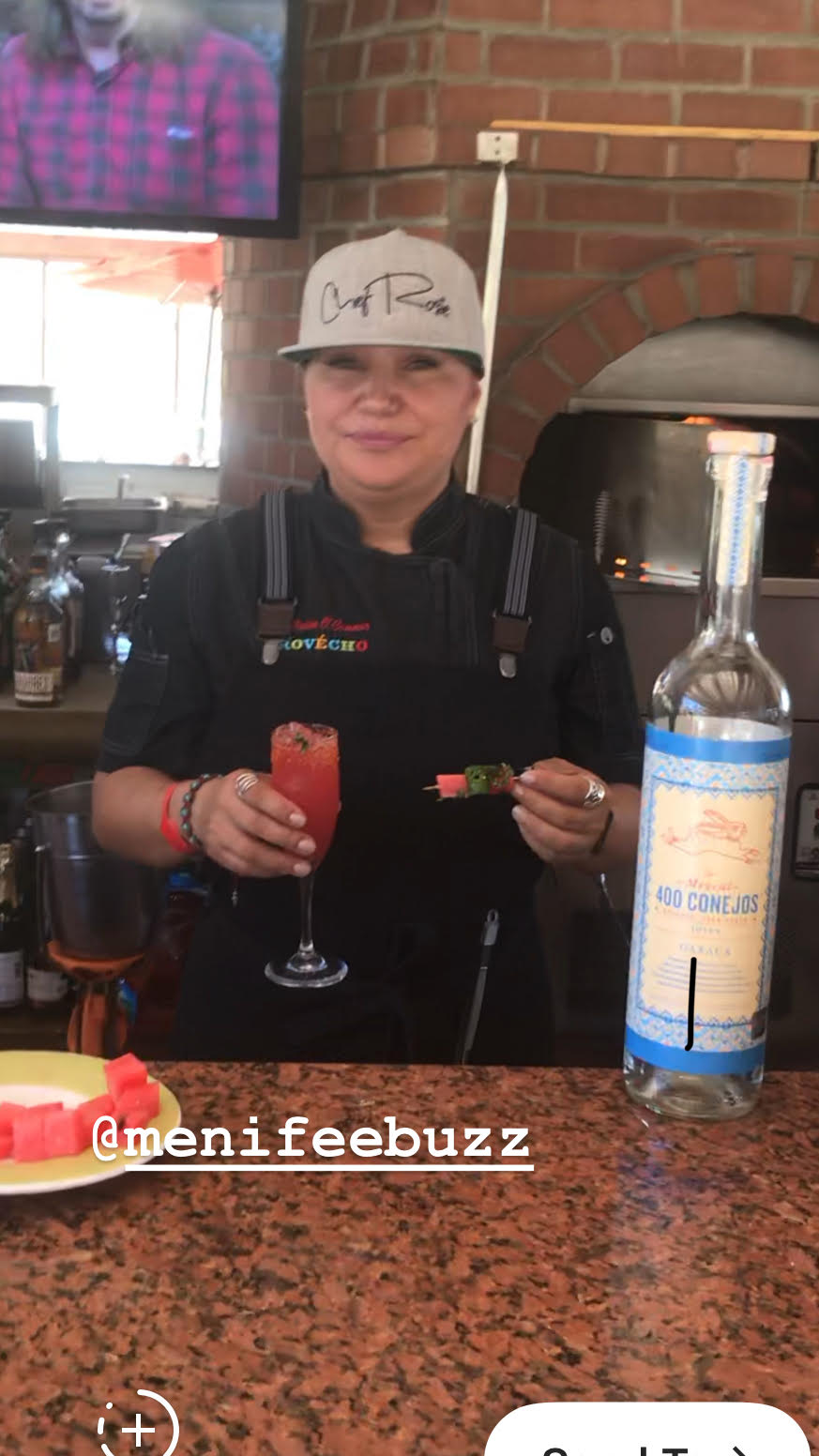 rosie cocktail, chef rosie, provecho grill, mexican inspired recipes, calimex food, calimex restaurant, latina chef